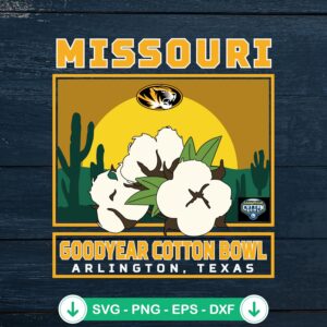 Vintage Missouri Tigers SVG file for Cricut cutting machine