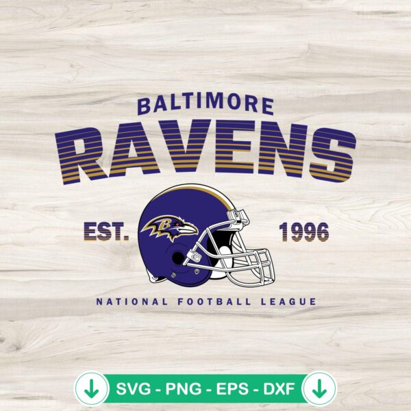 Baltimore Ravens SVG file, NFL SVG, cutting file