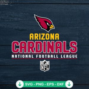 Arizona Cardinals NFL logo svg file for cutting machines