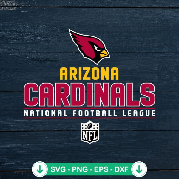 Arizona Cardinals NFL logo svg file for cutting machines