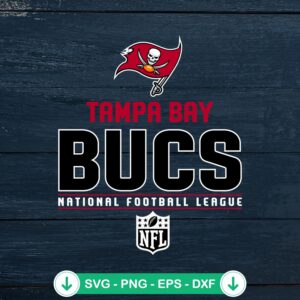 Tampa Bay Buccaneers NFL logo svg file for cricut