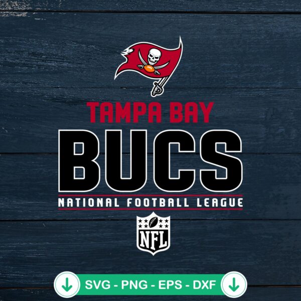 Tampa Bay Buccaneers NFL logo svg file for cricut