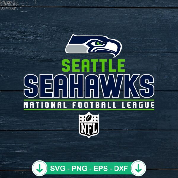 Seattle Seahawks NFL logo svg file for Cricut cutting machine