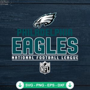 Philadelphia Eagles logo SVG file for cricut cutting machine