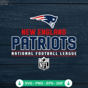 New England Patriots NFL logo SVG file for cricut svg cutting