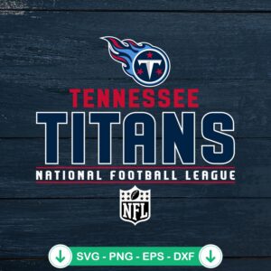 Tennessee Titans NFL logo svg file for cricut cutting machine