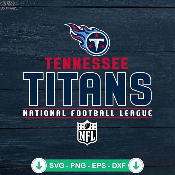 Tennessee Titans NFL logo svg file for cricut cutting machine