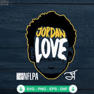 Jordan Love Green Bay Packers SVG file for cutting machines