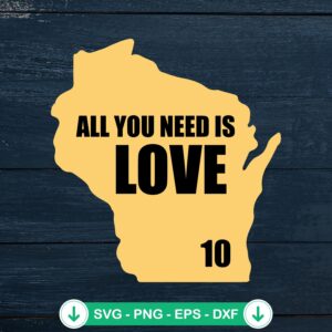 All You Need Is Jordan Love SVG file for Green Bay Packers