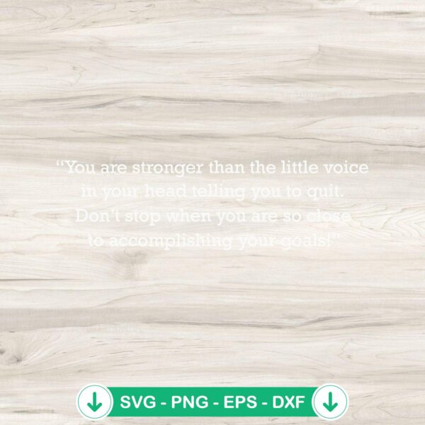 You Are Stronger Than SVG file for Cricut cut file