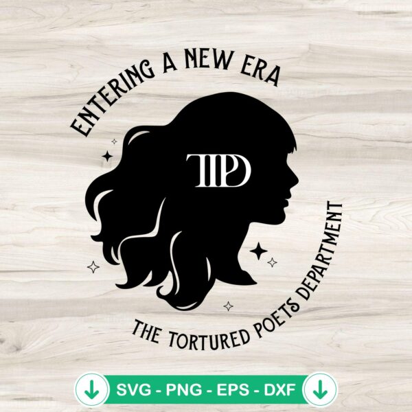 Entering A New Era svg file - Taylor Swift cutting file