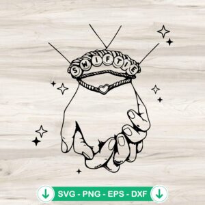 Swiftie Bracelets SVG file for Cricut cutting machine compatible
