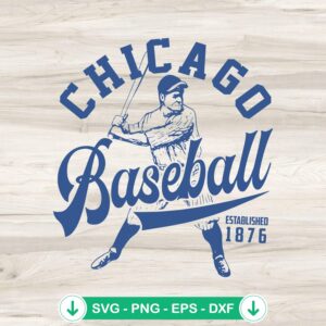 mockup-210237.jpg Chicago Baseball Est 1876 SVG file for Cricut and cutting file