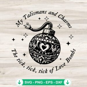 My Talismans And Charms SVG file for Cricut cutting machine