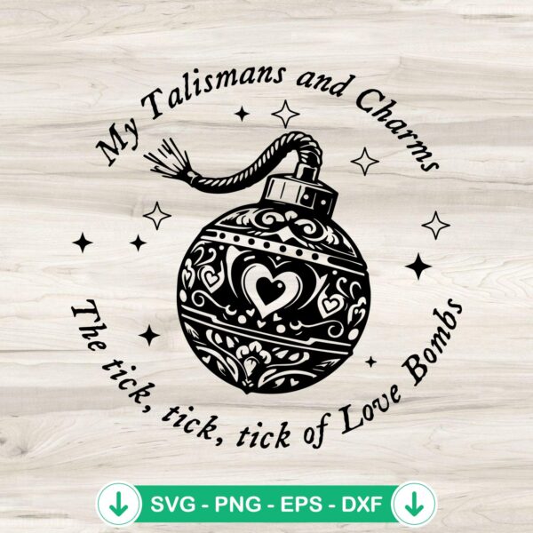 My Talismans And Charms SVG file for Cricut cutting machine
