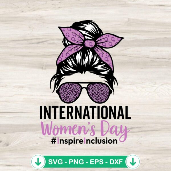 International Women's Day 2024 svg file for cricut cutting machine