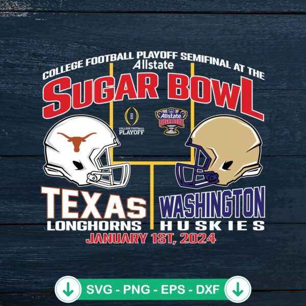 2024 Allstate Sugar Bowl SVG file for Cricut cutting machine