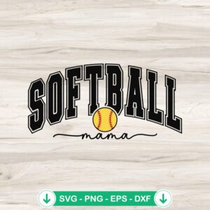mockup-211452.jpg Softball Mama Retro Varsity Mom SVG file for Cricut