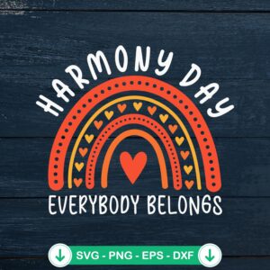 mockup-211574.jpg Harmony Day Everybody Belongs SVG file for cutting machines