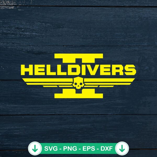 Helldivers 2 PlayStation Game svg file for cutting machines