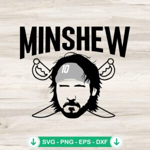Gardner Minshew Las Vegas Magic SVG file for cutting machine