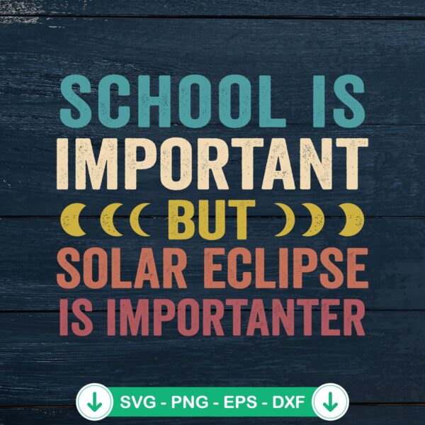 Funny School Is Important SVG file for cricut svg cutting