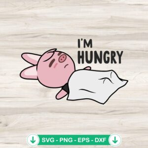 Skzoo Dwaekki I’m Hungry SVG file for Cricut cutting machine