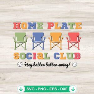Baseball Home Plate SVG file for Cricut cut machine