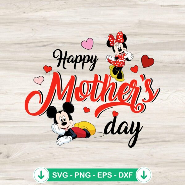 Disney Happy Mother’s Day SVG file for Cricut and cutting machine