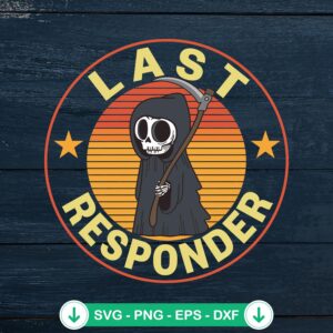 Grim Reaper vintage svg file for cutting machines