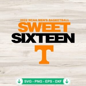 Tennessee Volunteers 2024 SVG file for NCAA Men's Basketball cut file