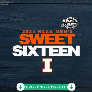 Illinois Fighting Illini svg file for NCAA Men’s Basketball cutting file