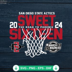 San Diego State Aztecs 2024 SVG file, cricut svg cutting file