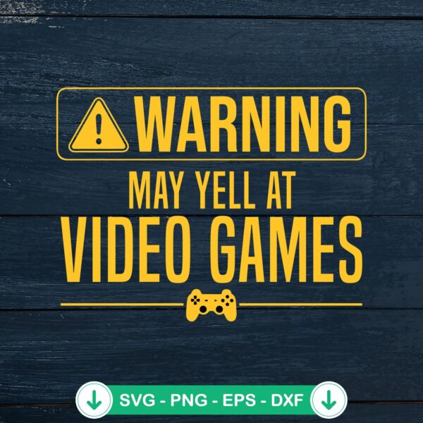 Funny gaming SVG file for video games, cricut svg cut file