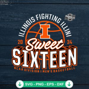 2024 Illinois Fighting Illini SVG file for cutting machines