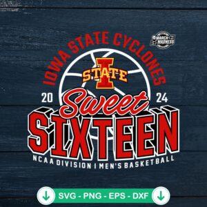 2024 Iowa State Cyclones SVG file for cutting machines