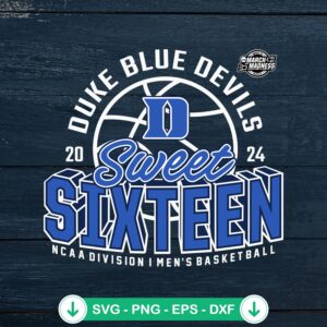 2024 Duke Blue Devils SVG file for Cricut and cutting machine
