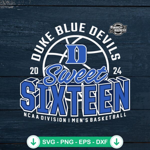 2024 Duke Blue Devils SVG file for Cricut and cutting machine