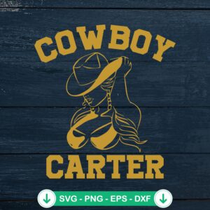 Retro Beyonce Cowboy Carter SVG file for cutting machine