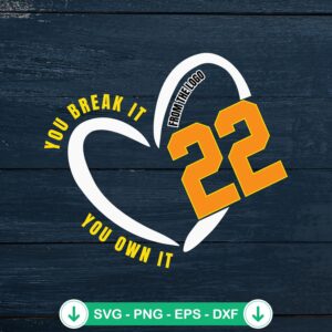 Caitlin Clark You Break It SVG file for Cricut and cutting machines