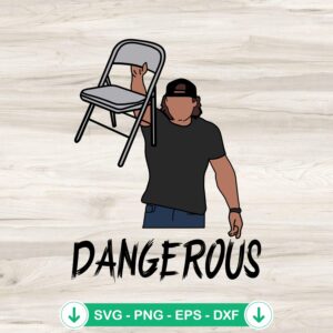 Morgan Wallen Dangerous Funny SVG file for cutting machines