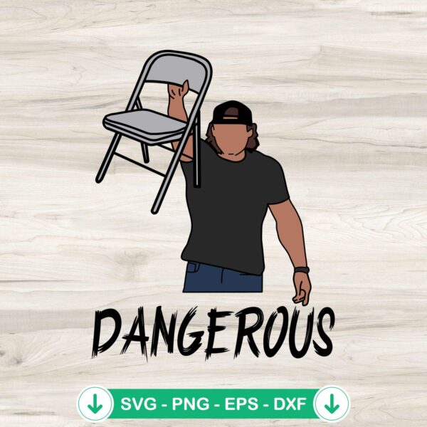 Morgan Wallen Dangerous Funny SVG file for cutting machines