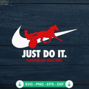 Harness Racing Funny SVG file for Cricut and cutting machines
