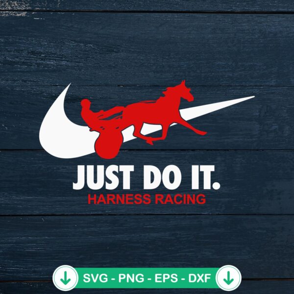 Harness Racing Funny SVG file for Cricut and cutting machines