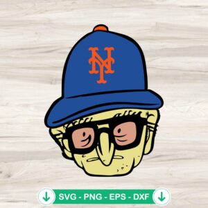 Larry David Bighead Cartoon SVG file for cutting machines