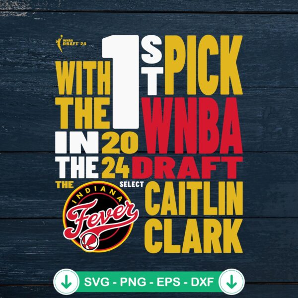 Indiana Fever Caitlin Clark SVG file for cutting machine