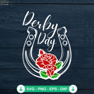 150th Derby Day SVG file for horse racing - cricut svg cut file