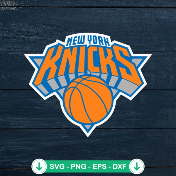 NBA New York Knicks logo SVG file for Cricut cutting