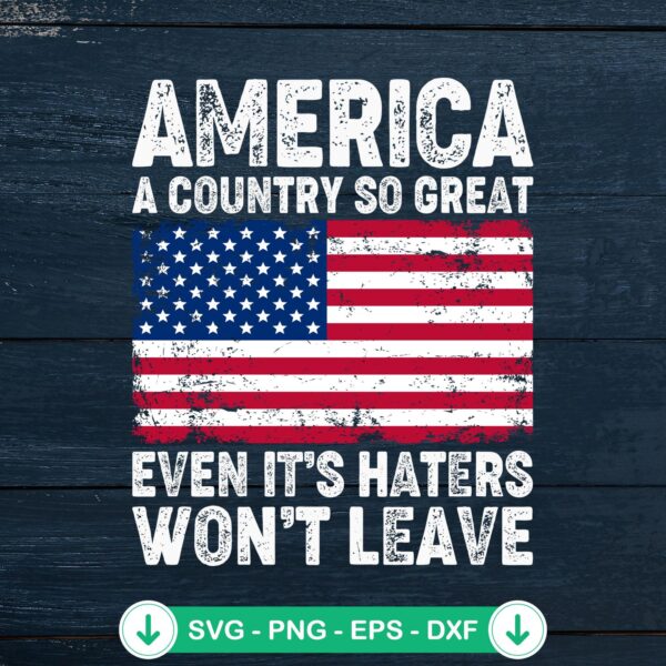 America A Country So Great SVG file for Cricut cutting machine