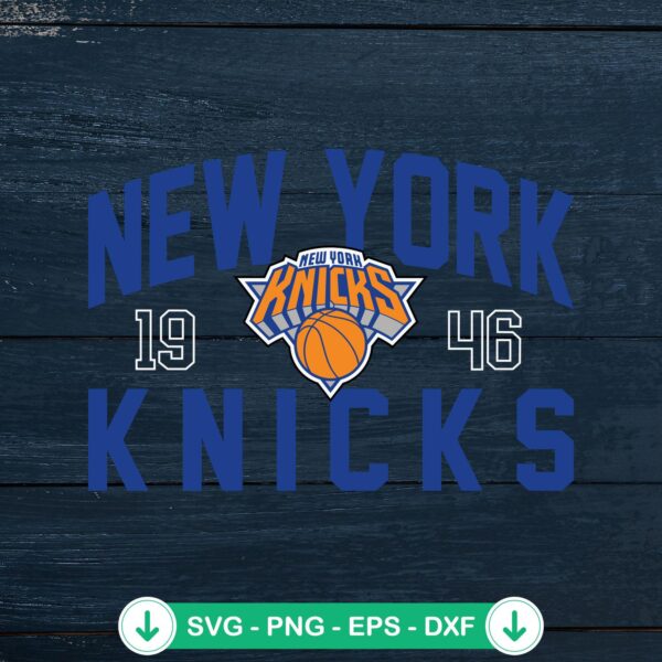 New York Knicks 1946 Vintage SVG file, cricut svg cutting file
